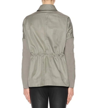 Shop Brunello Cucinelli Cotton-blend Jacket