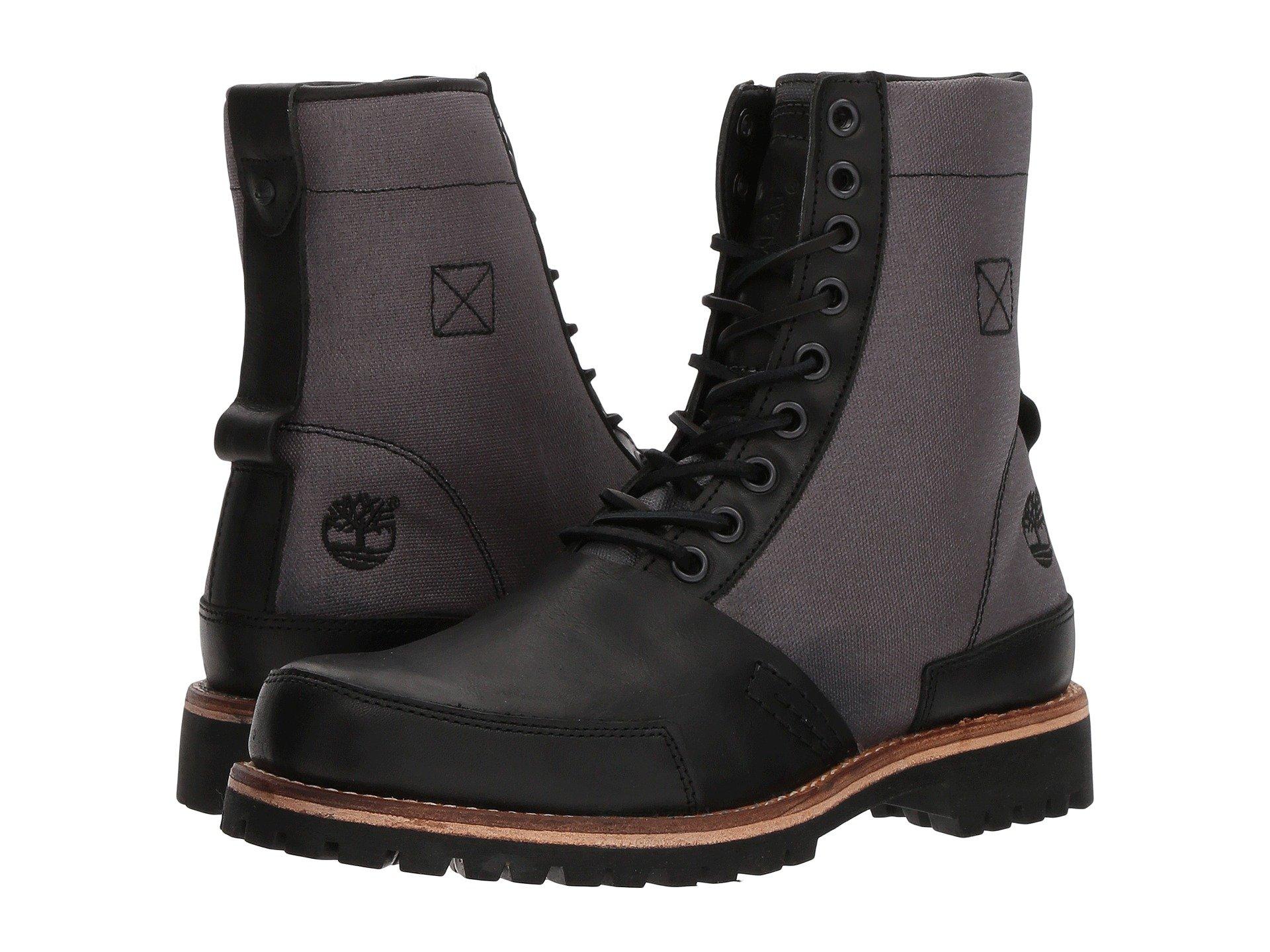 timberland ltd leather fabric boot