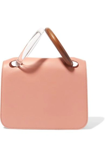 Shop Roksanda Neneh Leather Tote In Blush