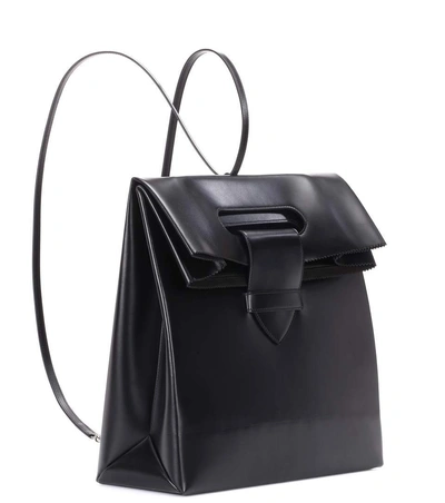 Shop Golden Goose American Shopping Leather Backpack