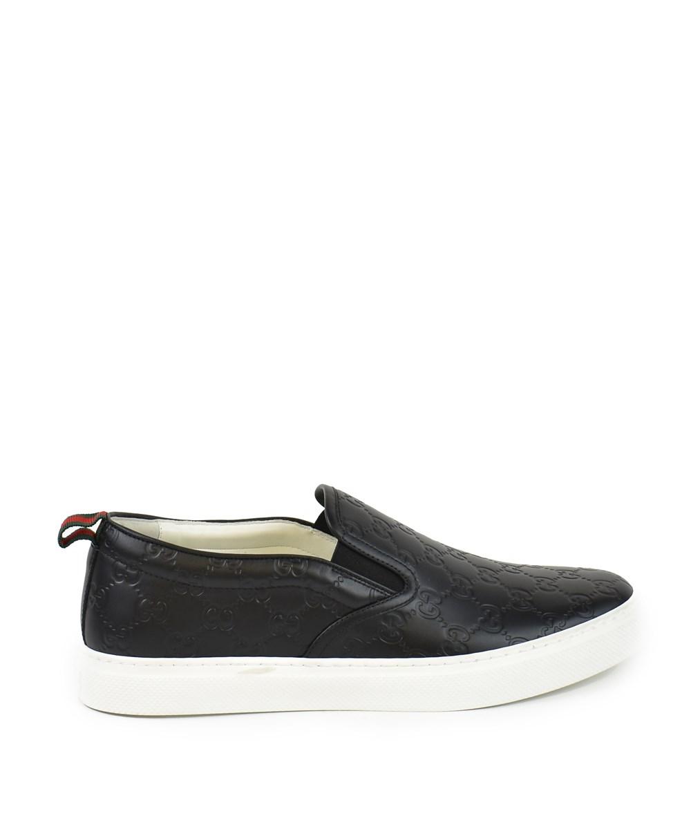 gucci signature slip on
