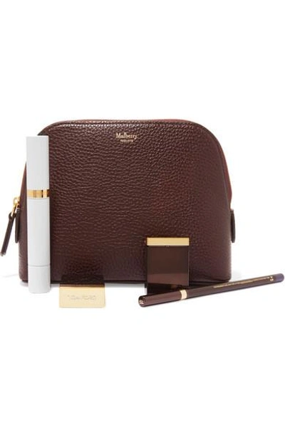 Shop Mulberry Textured-leather Pouch