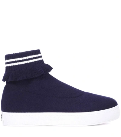 Shop Opening Ceremony Bobby Slip-on Sneakers In Blue