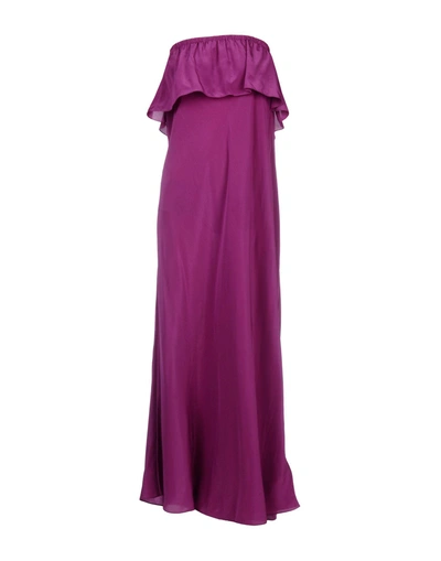 Shop Liu •jo 3/4 Length Dresses In Mauve