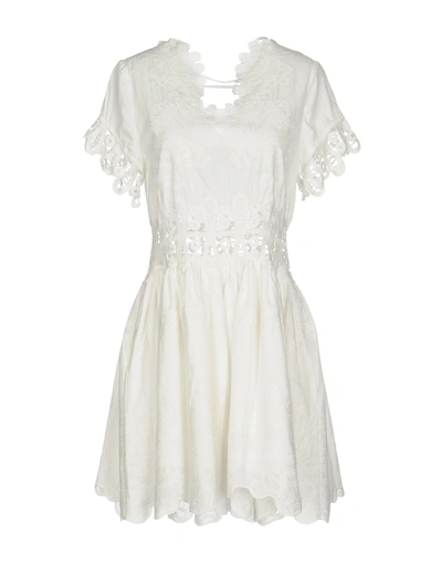 Shop Jovonna Short Dresses In White