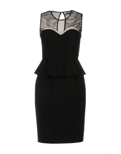 Shop Si-jay Short Dresses In Black
