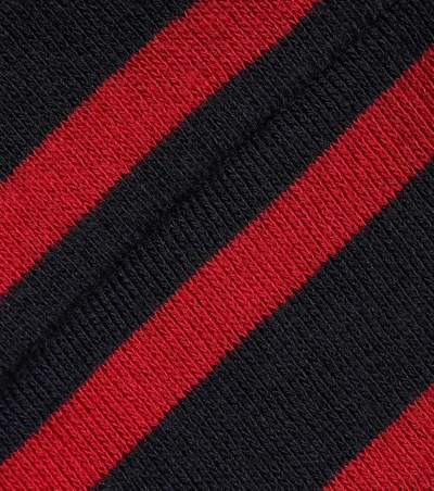 Shop Woolrich Striped Cotton Sweater In Red