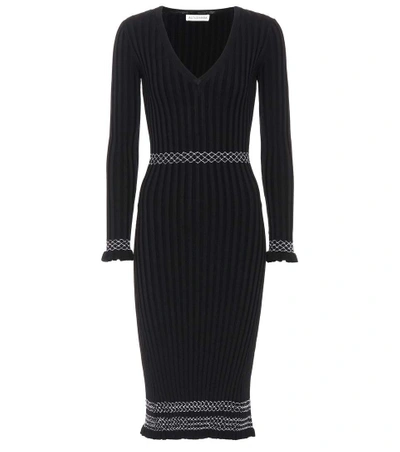 Shop Altuzarra Isolde Knit Dress In Black