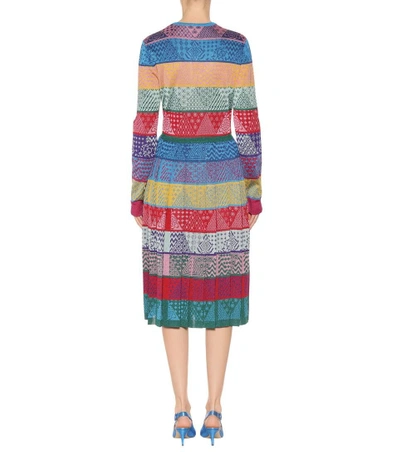 Shop Mary Katrantzou Cecile Jacquard Knit Dress