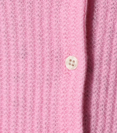 Shop Jardin Des Orangers Cashmere Cardigan In Pink