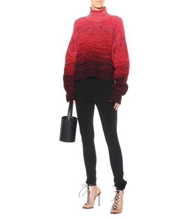 Shop Helmut Lang Wool-blend Sweater In Multicoloured