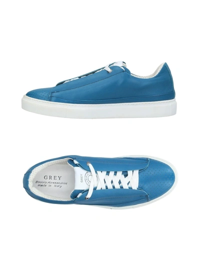 Shop Grey Daniele Alessandrini Sneakers In Pastel Blue
