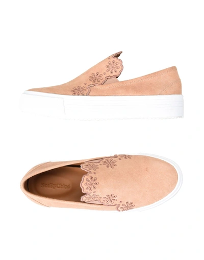 Shop See By Chloé Sneakers In Pale Pink