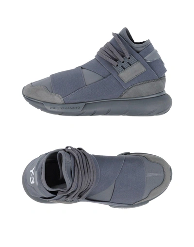 Shop Y-3 Sneakers In Grey