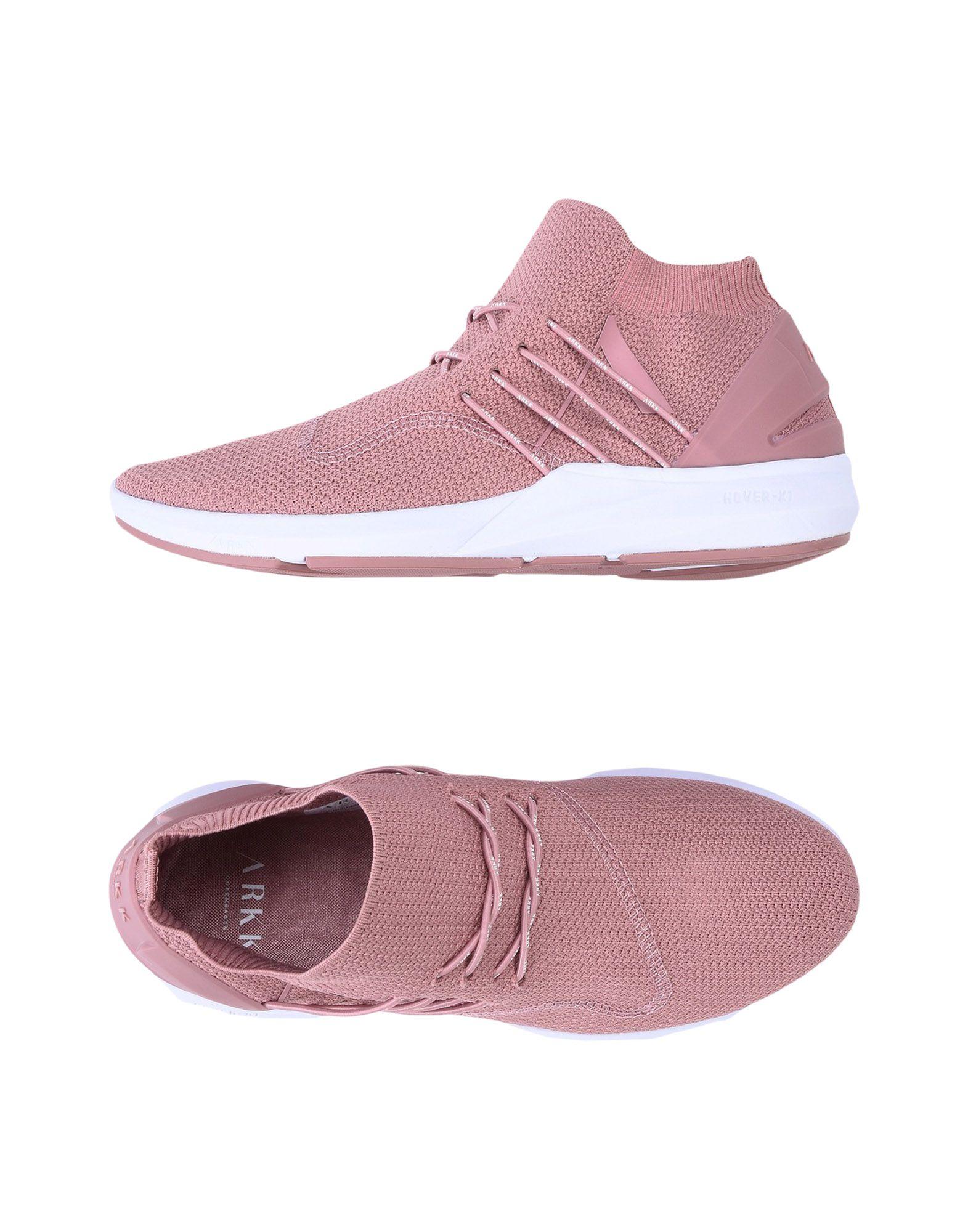 pastel pink sneakers