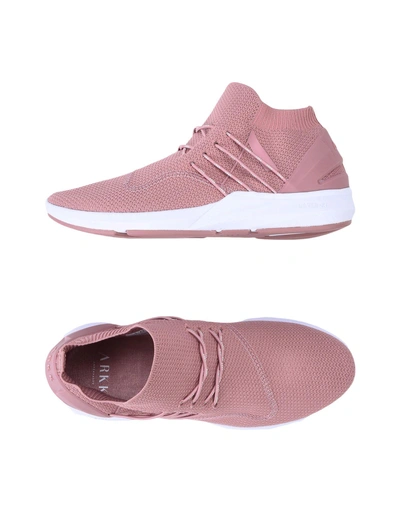 Shop Arkk Copenhagen Sneakers In Pastel Pink