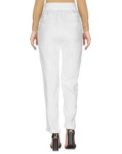 Shop Belstaff Casual Pants In White