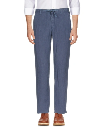 Shop Hartford Casual Pants In Slate Blue