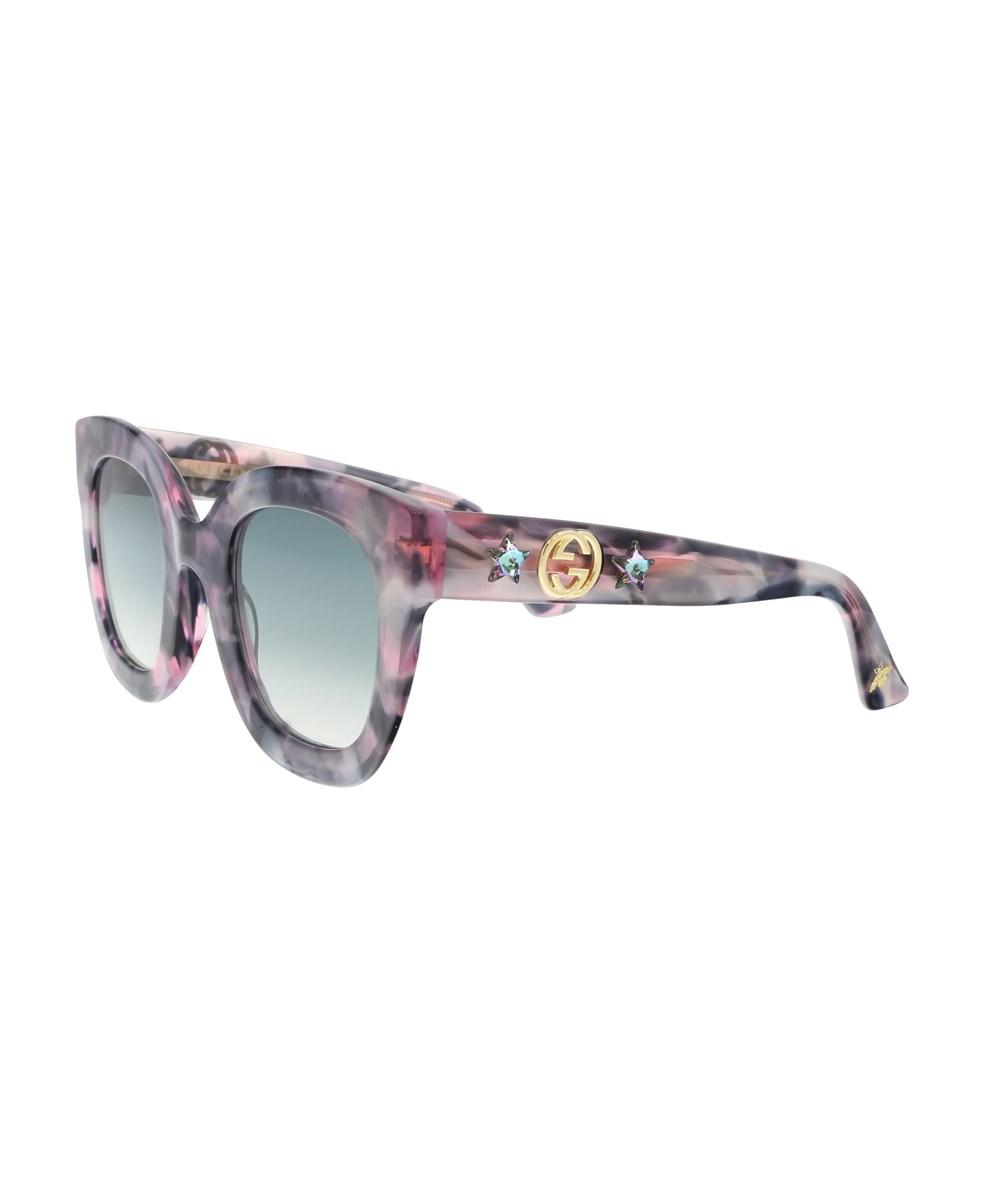 gucci purple glasses