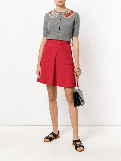 Shop Red Valentino A-line Skirt