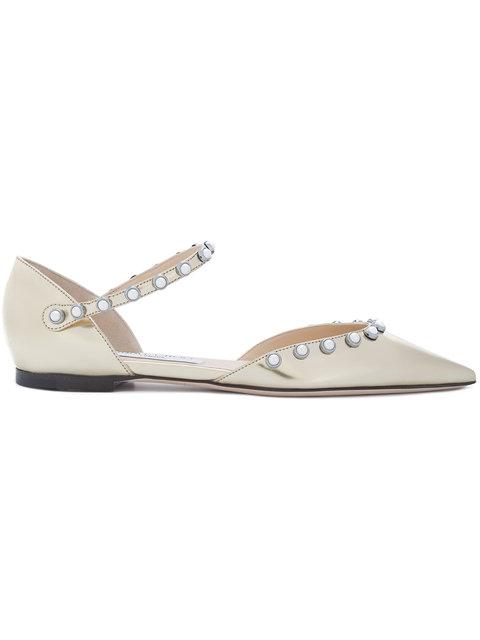 jimmy choo leema flat