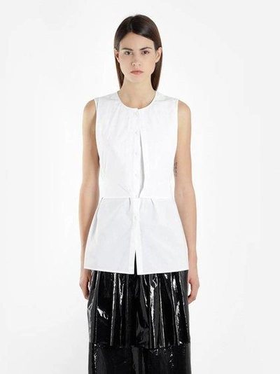 Shop Sara Lanzi Shirts In White