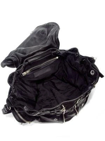 Shop Alexander Wang Classic Leather Backpack In Black