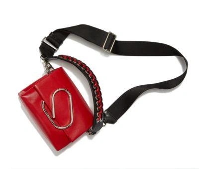 Shop 3.1 Phillip Lim / フィリップ リム Micro Sport Crossbody Bag In Scarlet