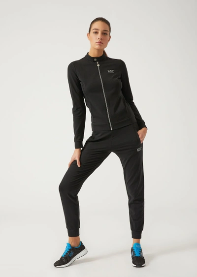 Shop Emporio Armani Tracksuits - Item 43200520 In Black ; Navy Blue