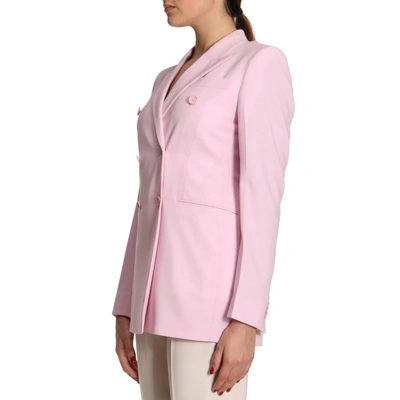 Shop Bottega Veneta Blazer Blazer Women  In Pink