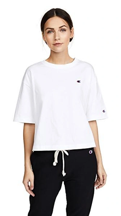 Shop Champion Light Jersey Tee In White