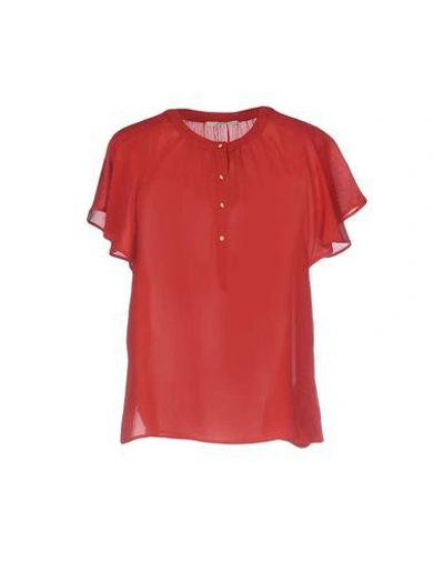 Shop Sessun Blouse In Red