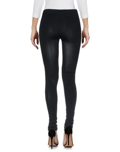 Shop Valentino Garavani Woman Leggings Black Size S Viscose, Polyester