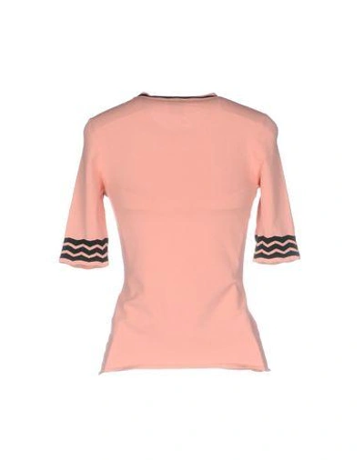 Shop M Missoni Sweater In Pink