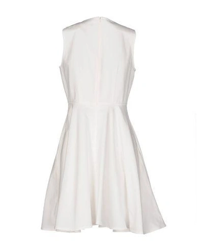 Shop Sportmax Code Short Dress In White