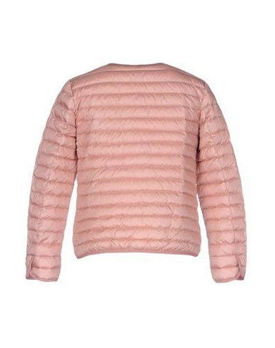 Shop Add Down Jacket In Pastel Pink