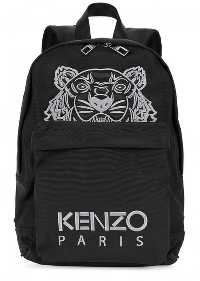 Shop Kenzo Small Black Tiger Backpack