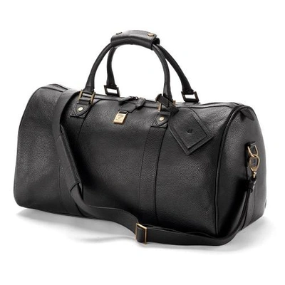 Shop Aspinal Of London Boston Bag Black Deer