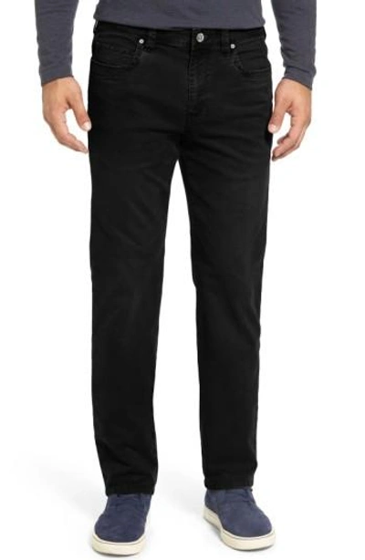Shop Tommy Bahama 'santiago' Washed Twill Pants In Black
