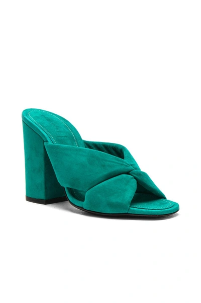 Shop Alumnae X Slide Block Heels In Green