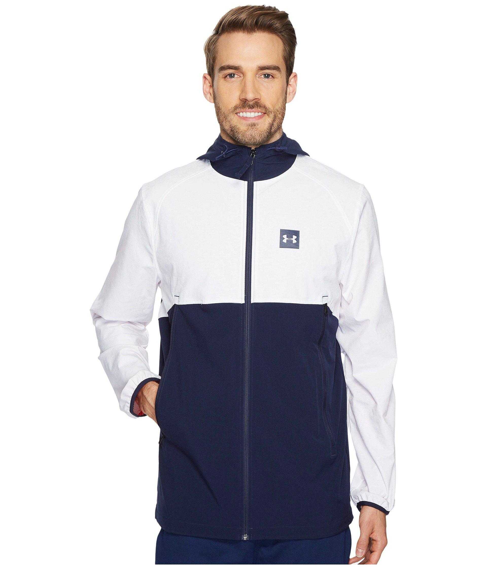 under armour navy blue jacket