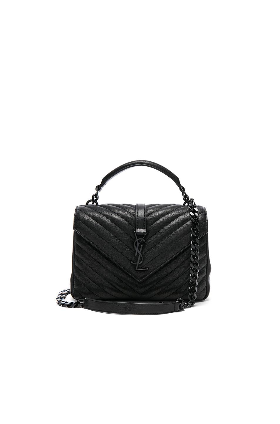 ysl college bag black hardware