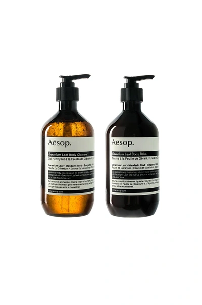 Shop Aesop Geranium Leaf Duet In Multi