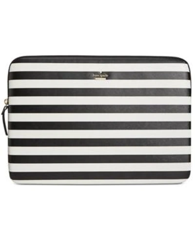 Kate spade stripe laptop on sale bag