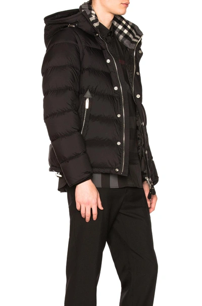 Hartley Two in one Puffer Jacket In Black