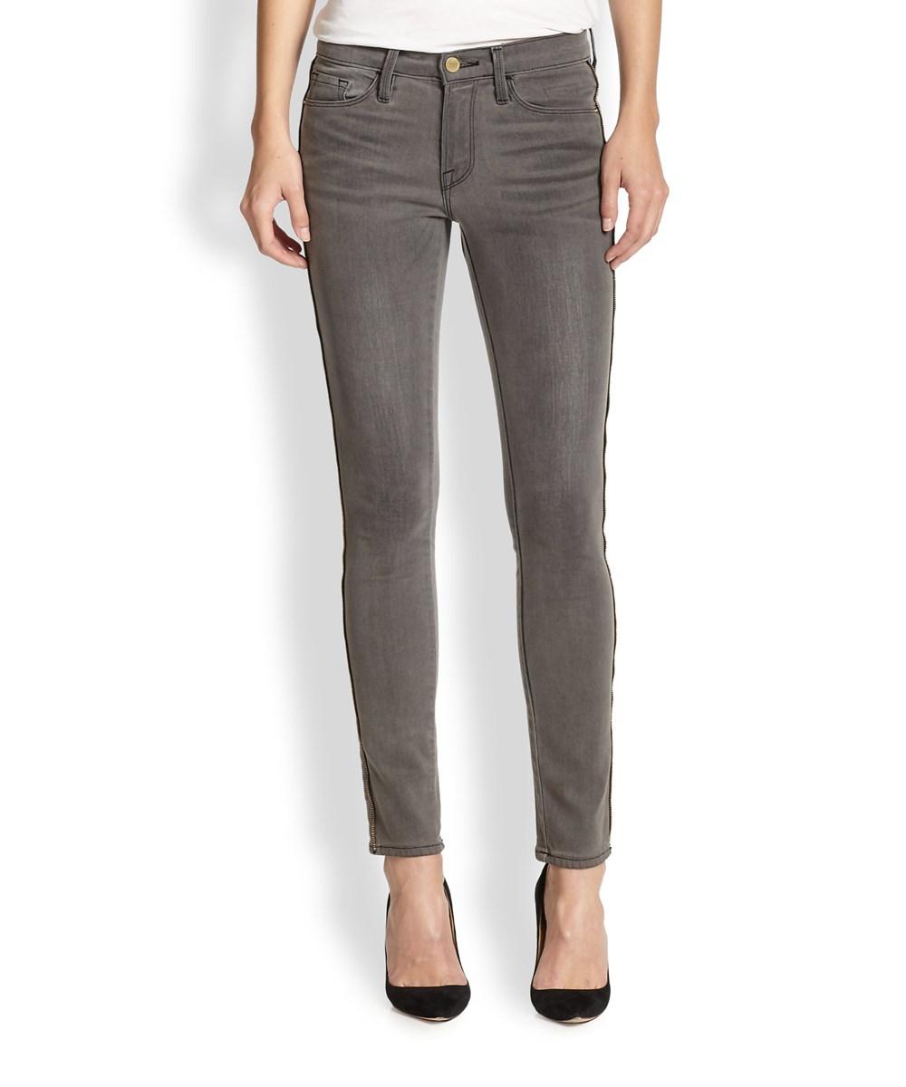 frame le skinny de jeanne grey