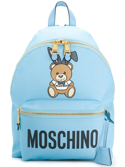 Shop Moschino Playboy Teddy Backpack