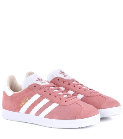 Shop Adidas Originals Gazelle Suede Sneakers In Pink