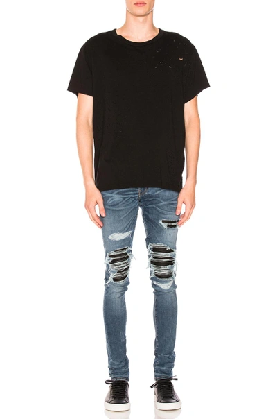 Shop Amiri Shotgun Tee In Black