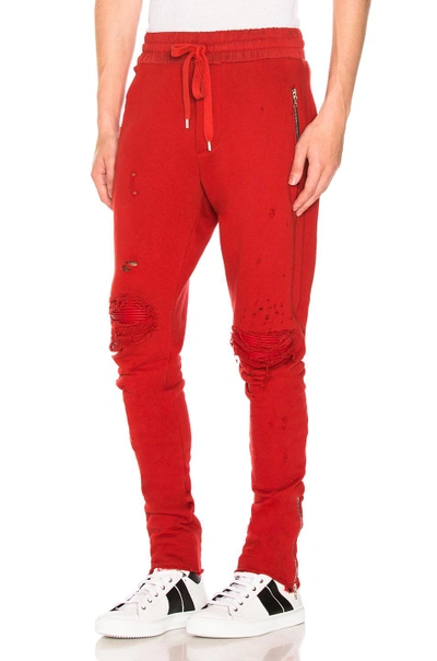 Amiri Mx1 Sweatpants Red ModeSens